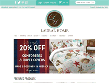 Tablet Screenshot of lauralhome.com